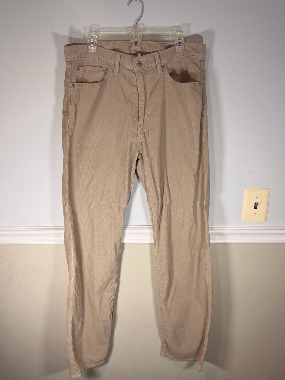 Levi's Tan Straight Fit Chino Pants
